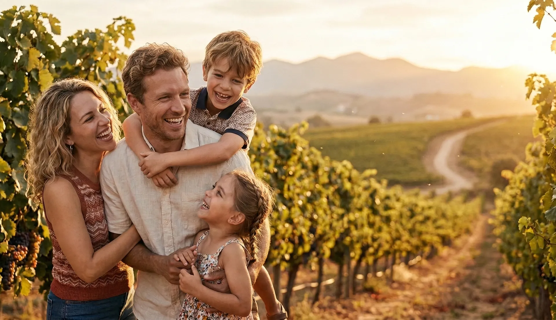 Familia protegida con seguro de vida en Lorca, Murcia